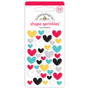 DOODLEBUG Shape Sprinkles "I love this place"
